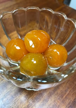 ツヤツヤふっくら金柑の甘露煮-レシピのメイン写真