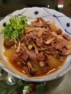 美味しい!大根と牛肉の煮物-レシピのメイン写真