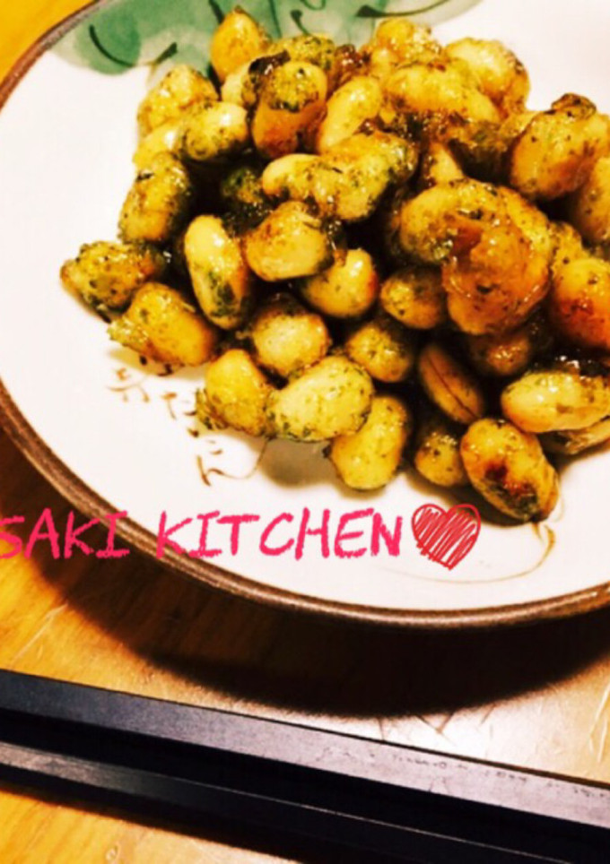 ♡栄養満点！青のりの大豆炒め♡-レシピのメイン写真