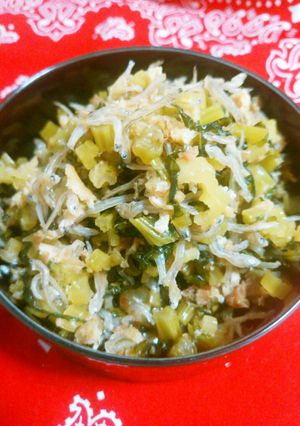 ご飯のお供に!かぶの葉のふりかけ☆-レシピのメイン写真