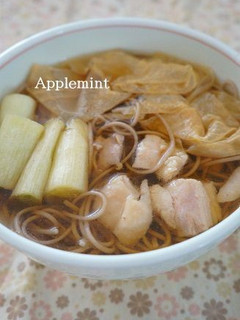 湯葉そば-レシピのメイン写真