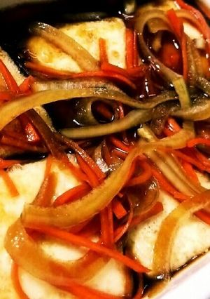 豆腐の南蛮漬け-レシピのメイン写真