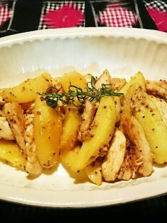鶏肉とじゃがの粒マスタード-レシピのメイン写真