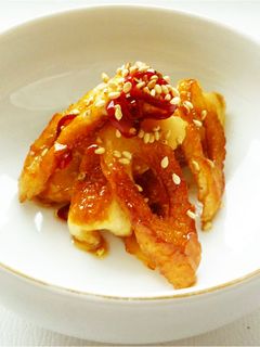 お酒がすすむ! ちくわのピリ辛炒め-レシピのメイン写真
