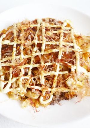 豆腐とキャベツのお好み焼き-レシピのメイン写真