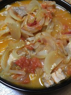 鶏モモ肉のトマト煮込み-レシピのメイン写真