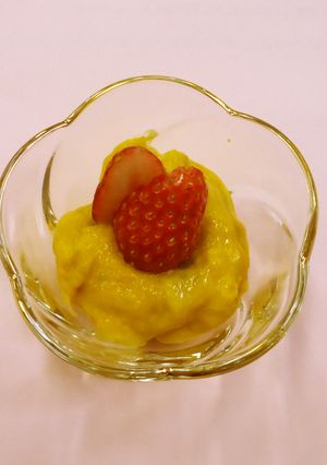かぼちゃ・バナナアイス☆宇都宮市保健セ-レシピのメイン写真