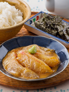 漬け真鯛のごまだれ和え〆は鯛茶漬け☆-レシピのメイン写真