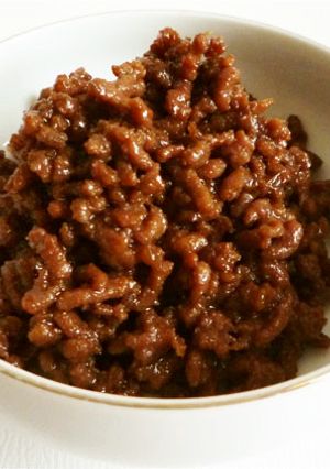 牛そぼろのしぐれ煮-レシピのメイン写真