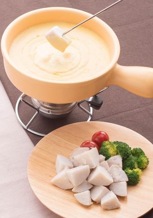 さといものカレーチーズフォンデュ-レシピのメイン写真