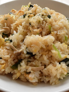 わかめと油揚げの炒飯-レシピのメイン写真