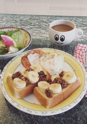 さくさくとろーり♡バナナトースト-レシピのメイン写真
