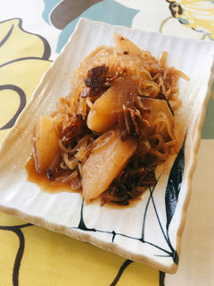 ハヤトウリと糸こん煮♪-レシピのメイン写真