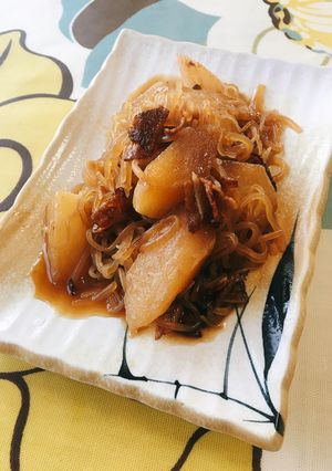 ハヤトウリと糸こん煮♪-レシピのメイン写真