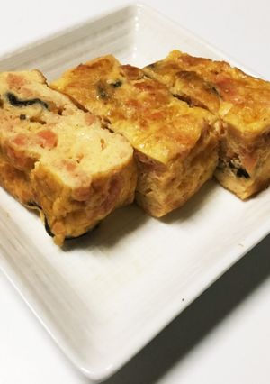 調味料要らず具入り卵焼き-レシピのメイン写真