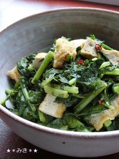 地味に美味しい大根菜の炒め煮-レシピのメイン写真