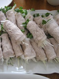 冷しゃぶ野菜巻き-レシピのメイン写真