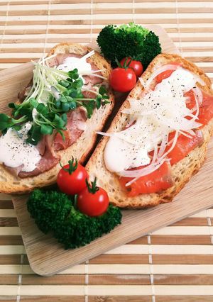 簡単♪スモーブロー＊北欧風オープンサンド-レシピのメイン写真