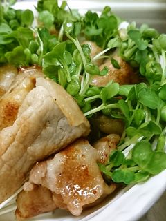 お父さんのカイワレ豚巻き-レシピのメイン写真