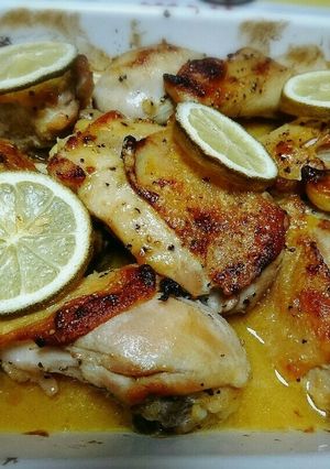 ハニーマスタードチキン-レシピのメイン写真