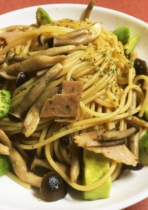【簡単調理】アボカドの和風パスタ-レシピのメイン写真