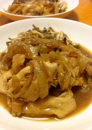 鶏もも肉と玉葱のとろとろ煮込み-レシピのメイン写真