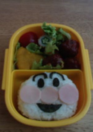 あんぱんまん弁当-レシピのメイン写真