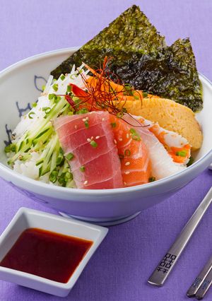 フェトッパプ 韓国風刺身丼-レシピのメイン写真