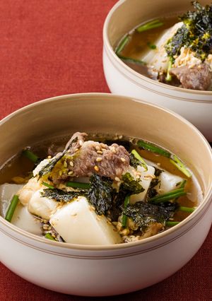 トックッ 韓国風雑煮-レシピのメイン写真