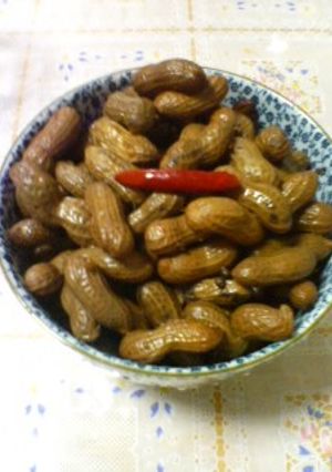 中華風茹で落花生-レシピのメイン写真