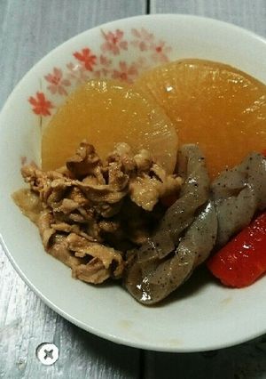 素朴な大根煮 アレンジ①-レシピのメイン写真