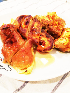 焼く前!フレンチトーストの冷凍-レシピのメイン写真