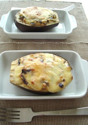 ナスのチーズ焼き * がっつり味噌マヨ味-レシピのメイン写真