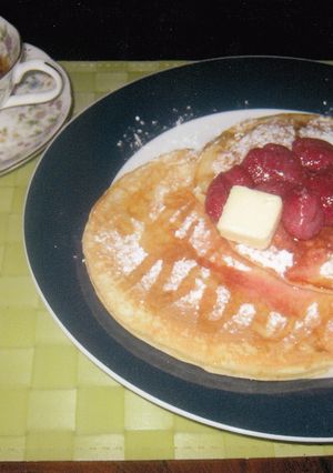 簡単でおいしいバナナパンケーキ-レシピのメイン写真