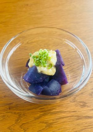 シャドークイーンとひよこ豆味噌和え-レシピのメイン写真