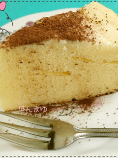 炊飯器とHMで簡単♡ホワイトチョコケーキ-レシピのメイン写真