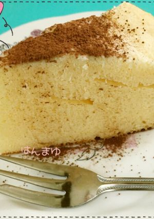 炊飯器とHMで簡単♡ホワイトチョコケーキ-レシピのメイン写真