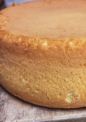 基本の15cmのスポンジケーキ-レシピのメイン写真