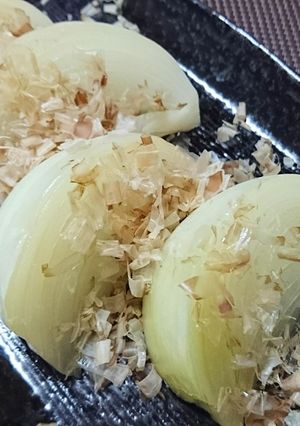 超簡単あと一品、焼き玉ねぎ-レシピのメイン写真