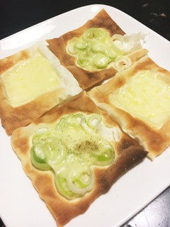 パリパリねぎピザ-レシピのメイン写真