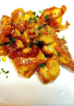 お弁当に♡鶏肉のケチャップ焼き♪-レシピのメイン写真