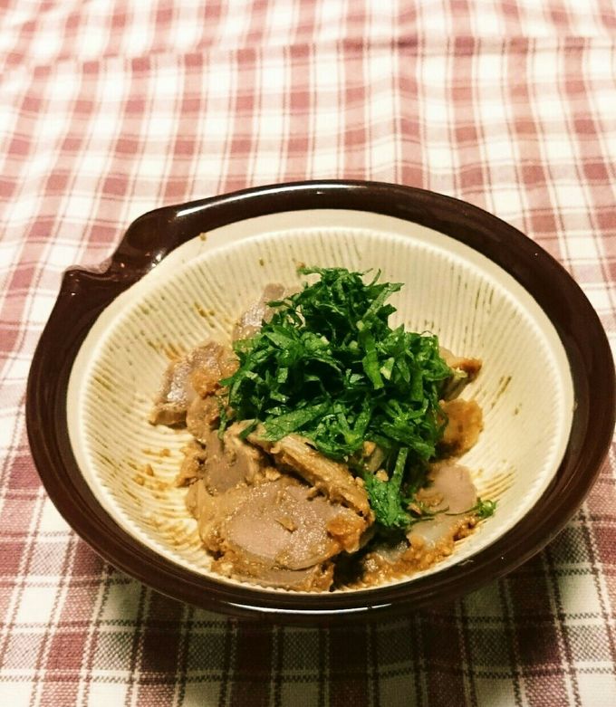 砂肝の味噌和え-レシピのメイン写真