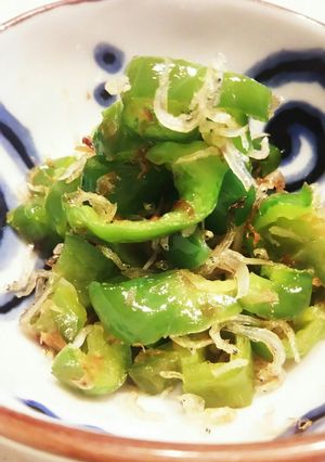 味付けこれだけ！？ピーマンのじゃこ炒め-レシピのメイン写真