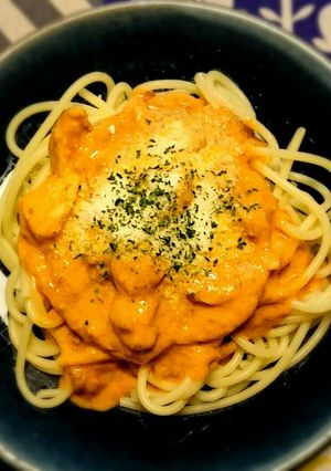 【缶詰アレンジ】カルソ風スパゲッティ-レシピのメイン写真
