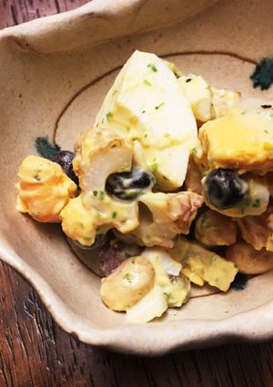 簡単！たまごとお豆のデリ風サラダ-レシピのメイン写真