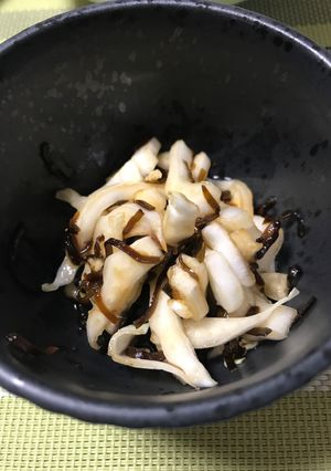 白菜の根元消費！超簡単昆布和え！-レシピのメイン写真