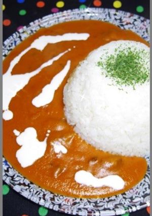 レトルトカレーで簡単！バターチキンカレー-レシピのメイン写真