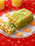 クリスマス☆彩り野菜のゼリー寄せ