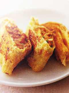 納豆の油揚げ詰め焼き-レシピのメイン写真