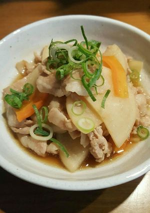 豚バラ肉とカブのさっと煮-レシピのメイン写真